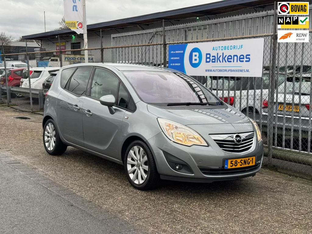 Opel Meriva 1.4 Turbo Cosmo | Dealer onderh. | Airco | Cruise | Trekhaak