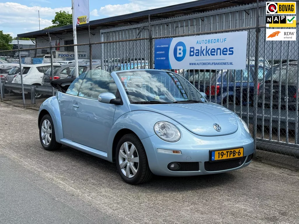 Volkswagen New Beetle Cabriolet 1.6 Highline | Airco | Cruise | Leder| Xenon